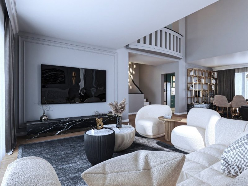 Modern Salon Tasarımları